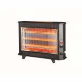 Cumpara ieftin Radiator electric Zilan ZLN6838 Negru, putere 2800W, 5 rezistente, termostat ajustabil