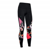 Colanti UNDER ARMOUR UA RUSH PRINT COLOR BLOCK LEGGINGS