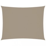 Cumpara ieftin Parasolar, gri taupe, 3x6 m, tesatura oxford, dreptunghiular