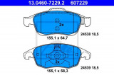 Set placute frana,frana disc CITROEN C4 Picasso I (UD) (2007 - 2013) ATE 13.0460-7229.2