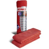 Set Laveta Microfibre Exterior Sonax Microfiber Cloth, 2 buc