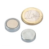Magnet neodim oala &Oslash;20 mm, putere 14 kg