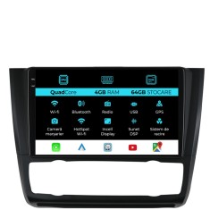 Navigatie Dedicata Bmw Seria 1 E82 E88 E81 E87 (2004-2011),QuadCore, 9Inch, 4Gb Ram, 64Gb Stocare, Carplay