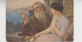 D11 A 47 - Felicitare de colectie - tematica religioasa - 1914