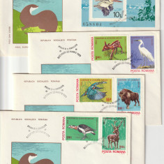 Romania FDC ,Anul european al ocrotirii naturi,nr lista 1004/5.