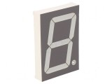 Afișaj LED 7 segmente 56,8mm 2,3 Nr.car: 1 roșie 30-60mcd
