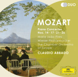 Mozart: Piano Concertos Nos. 14, 17, 21, 26 | Maria-Joao Pires, Wiener Philharmoniker, Chamber Orchestra of Europe, Claudio Abbado, Deutsche Grammophon