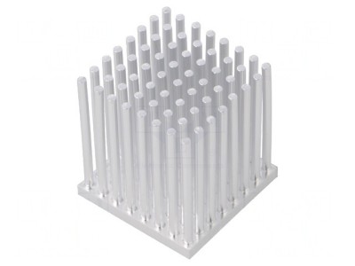 Radiator extrudat cu aripioare 30x30x33mm foto