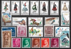 C3219 - lot timbre nestampilate Spania MNH foto
