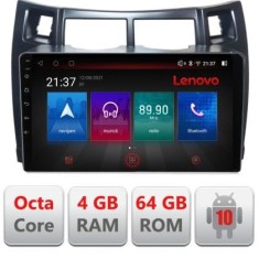 Navigatie Toyota Yaris 2008-2011 E-YARIS08 Octa Core cu Android Radio Bluetooth Internet GPS WIFI DSP 4+64GB 4G CarStore Technology foto