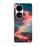 Husa compatibila cu Huawei Nova Y70 model Calm sky, Silicon, TPU, Viceversa, Transparent, Carcasa
