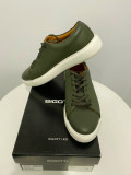 Sneakers Bigotti verzi piele naturala talpa extra light, 45, Verde