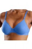 Sutien Neintarit BeeDees Triumph BED30-4 Albastru, Poliamida/Elastan, Cupe cu Armatura, Bretele Ajustabile