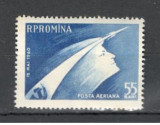 Romania.1960 Posta aeriana-Cosmonautica Vostok YR.250, Nestampilat