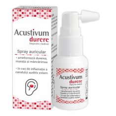 Spray auricular Acustivum, 20ml, Zdrovit