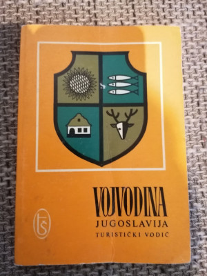Carte Turistica - Vojvodina - Jugoslavija foto