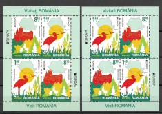 2012, LP 1938d-Europa 2012-Vizitati Romania, pereche de blocuri foto