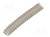 Tub protectie cablu, PVC, diametru interior 11mm, gri, PAWBOL - 6109-25P