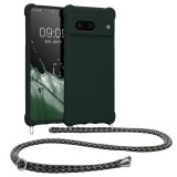 Husa Kwmobile pentru Google Pixel 7, Verde, Silicon, 59966.169, Carcasa