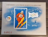 Romania 1987 - Colita Calgary '88 MNH