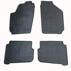 Set covorase auto din cauciuc Vw Polo 9N/9N2 2003-2008, Seat Ibiza/ Cordoba 2003-2008, Negru, Gledring, 4 buc.