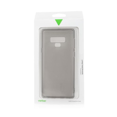 Husa Telefon Silicon Samsung Galaxy Note 9 n960 Clear Grey Ultra Thin Vetter foto