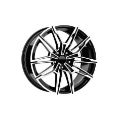 Set jante aliaj DY928-1 KM 18" 8J 5x120 ET30 negru polish, compatibile BMW