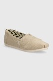 Toms espadrile Alpargata culoarea bej, 10018279