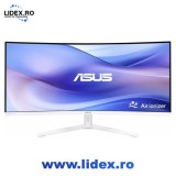 Monitor curbat Asus 34" 100Hz VA 1ms WQHD (3440x1440) HDMI DisplayPort Boxe alb