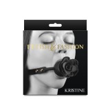 Calus Cu Bila Silicon Fetish &amp;amp; Fashion Kristine, Negru