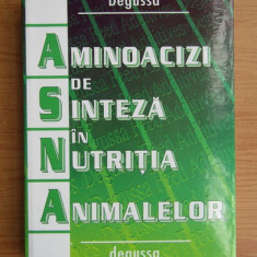 Aminoacizi de sinteza in nutritia animalelor