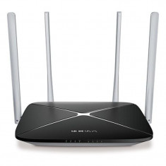 Router Dual Band AC1200 Mercusys, 4 antene, standardul Wi-Fi puternic 802.11ac foto