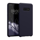 Husa Kwmobile pentru Samsung Galaxy S10e, Albastru inchis, Silicon, KWM000009SG041C, Carcasa