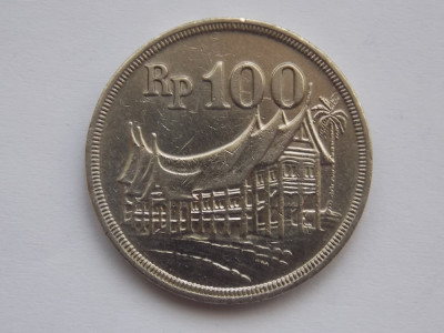 100 RUPIAH 1973 INDONEZIA foto