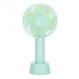 Cumpara ieftin Ventilator de mana cu acumulator, portabil, 3 trepte viteza, incarcare USB, bonus acumulator