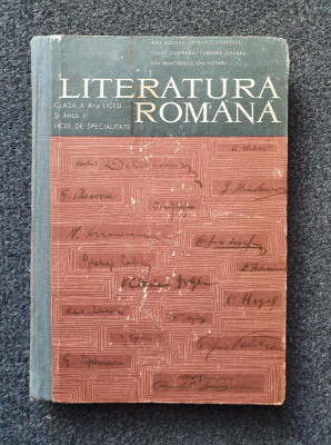 LITERATURA ROMANA MANUAL PENTRU CLASA A XI-A - Boldan, Cioculescu foto