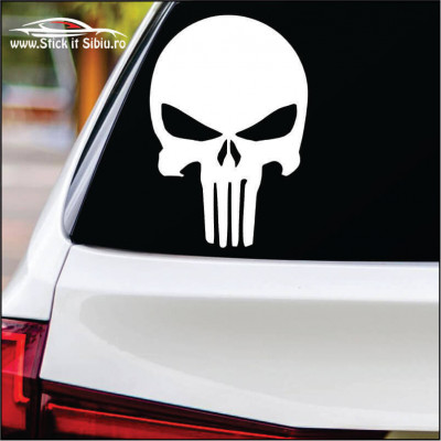 Punisher Skull &amp;ndash; Stickere Auto foto