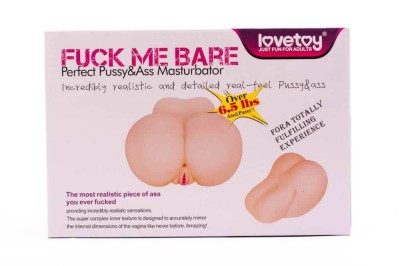 Fuck Me Bare - Masturbator Realistic cu Anus și Vagin, 25x18 cm foto