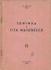 C. ENCIU - JUNIMEA - TITU MAIORESCU ( 1946 )
