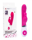 Pretty Love Gene - Vibrator Iepuraș cu Sincronizare Vocală, 20,4 cm