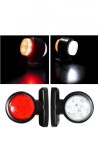Set 2 Lampi led pentru gabarit 12v-24v rosu+ alb