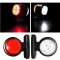 Set 2 Lampi led pentru gabarit 12v-24v rosu+ alb