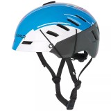 Cască Alpinism Schi CAMP Voyager Albastră/Albă, 54-58cm, Ușoară, Ventilație, Recco, Prindere Ochelari &amp; Frontală