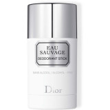 DIOR Eau Sauvage deostick fară alcool pentru bărbați 75 ml