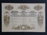 Actiune 1897 banca de credit din Nemetbogsan , banca , actie , titlu , actiuni