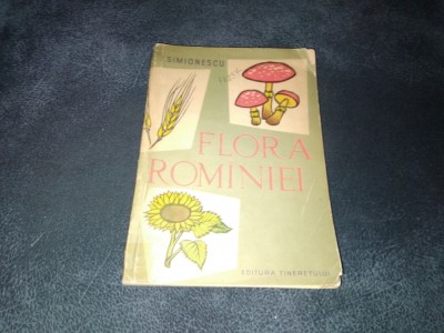 I SIMIONESCU - FLORA ROMANIEI 1968 foto