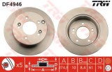 Disc frana KIA CARENS II (FJ) (2002 - 2006) TRW DF4946