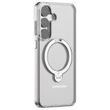 Husa pentru samsung galaxy s25 plus - torras ostand spin series - clear