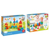 PolyM - Kit de inceput pentru arhitect (30 piese), Hape