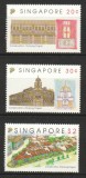 Singapore 1993 - Cladiri, arhitectura, serie neuzata